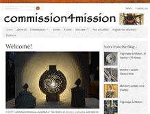 Tablet Screenshot of commission4mission.org